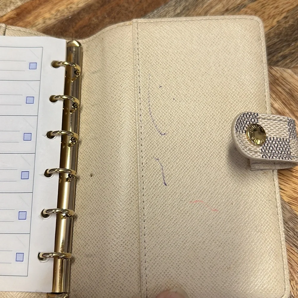 Louis Vuitton Damier Azur PM Agenda organizer - Picture 11 of 16